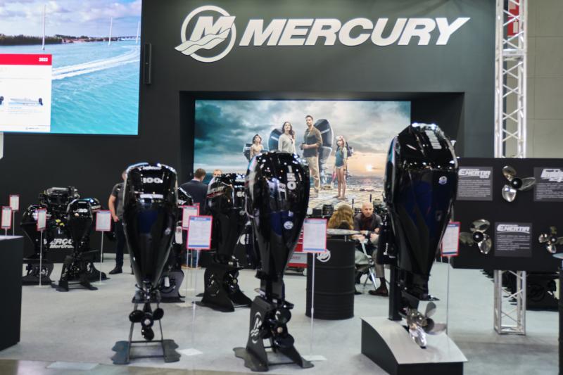 Видео обзор - Moscow Boat Show 2022 стенд Mercury Marine