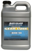 QuickSilver Gear Lube Premium SAE80W-90 Смазка трансмиссионная для лодочного мотора 10 л от магазина Клуб Велход